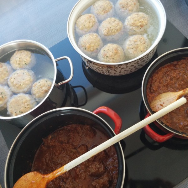 Gulasch & Knödel