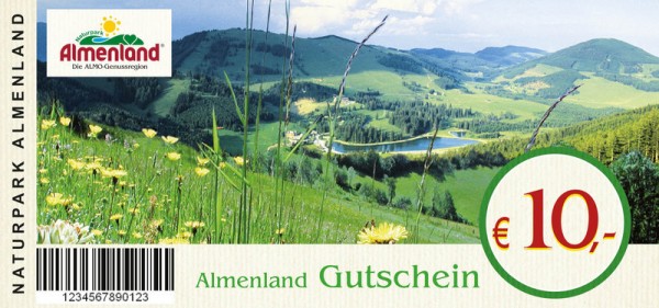 Almenland Gutschein