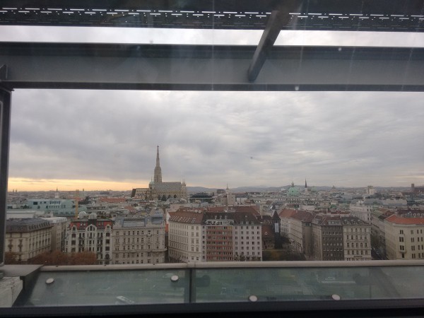 Herrlicher Blick über Wien