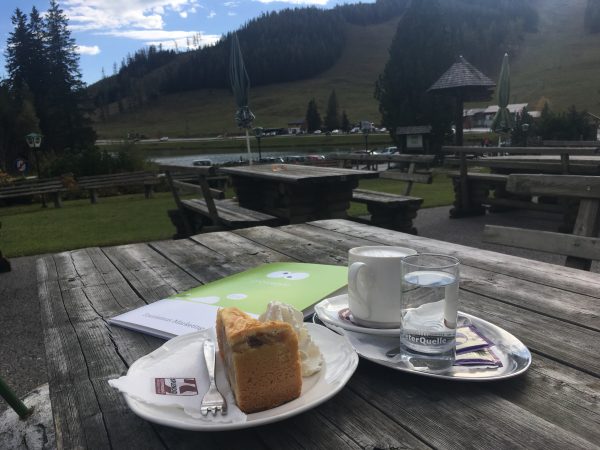 Kaffee & Kuchen beim Projekttermin Hotel Teichwirt