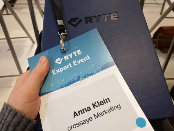 Anna beim Ryte Expert Event in München