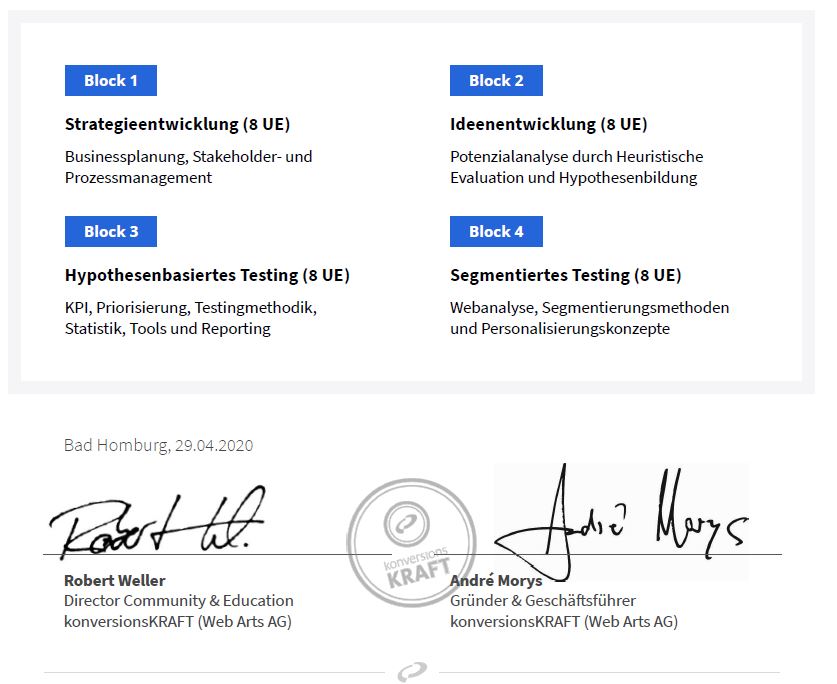 Zertifikat Conversion Manager