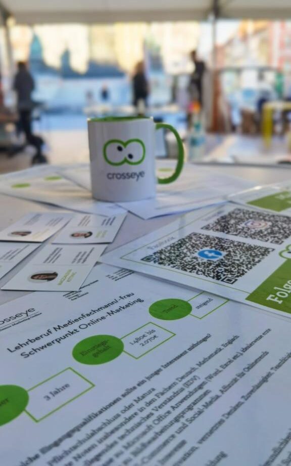 crosseye Stand beim Tag der Lehrberufe