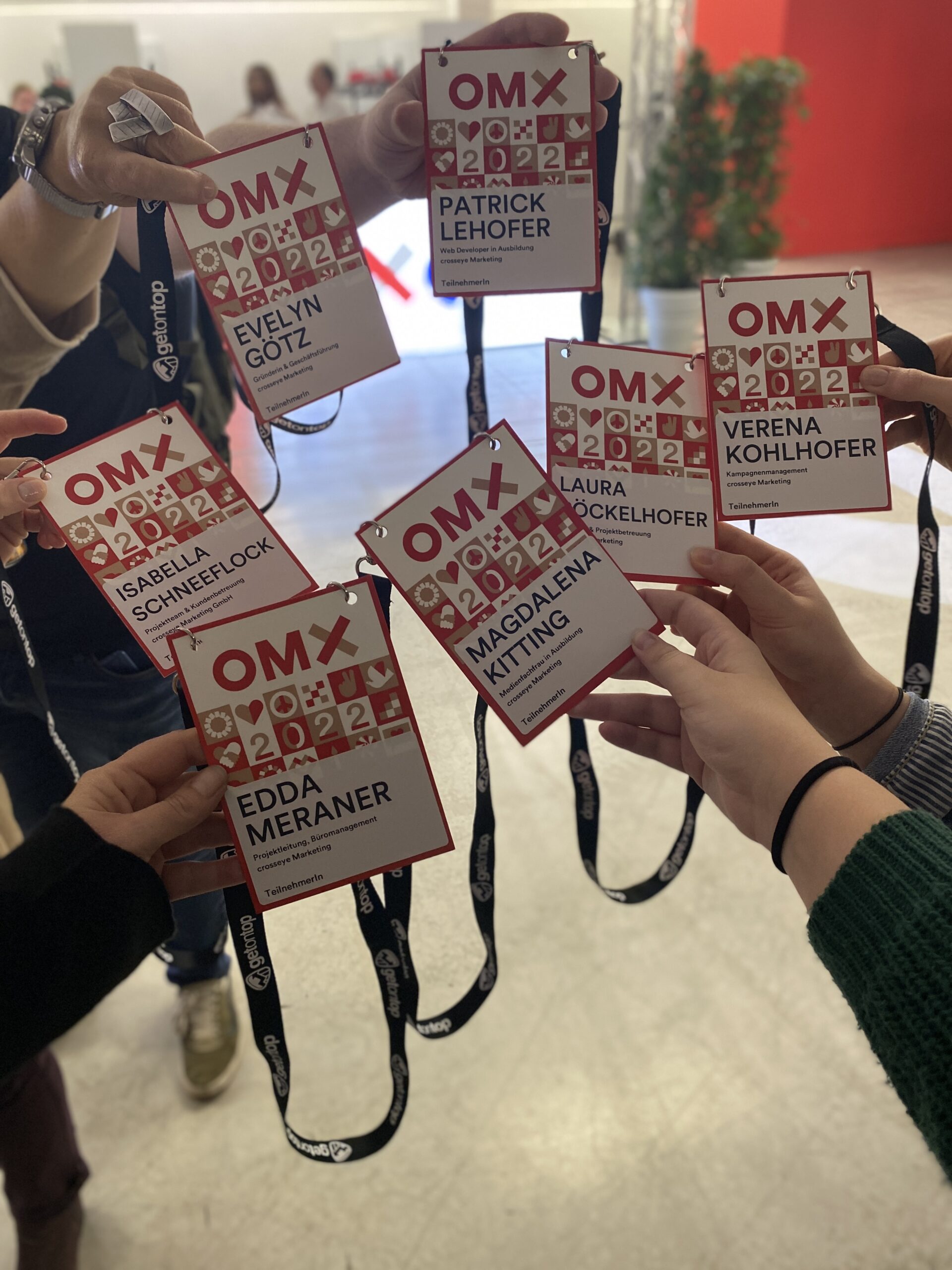 Badges bei der OMX in Salzburg