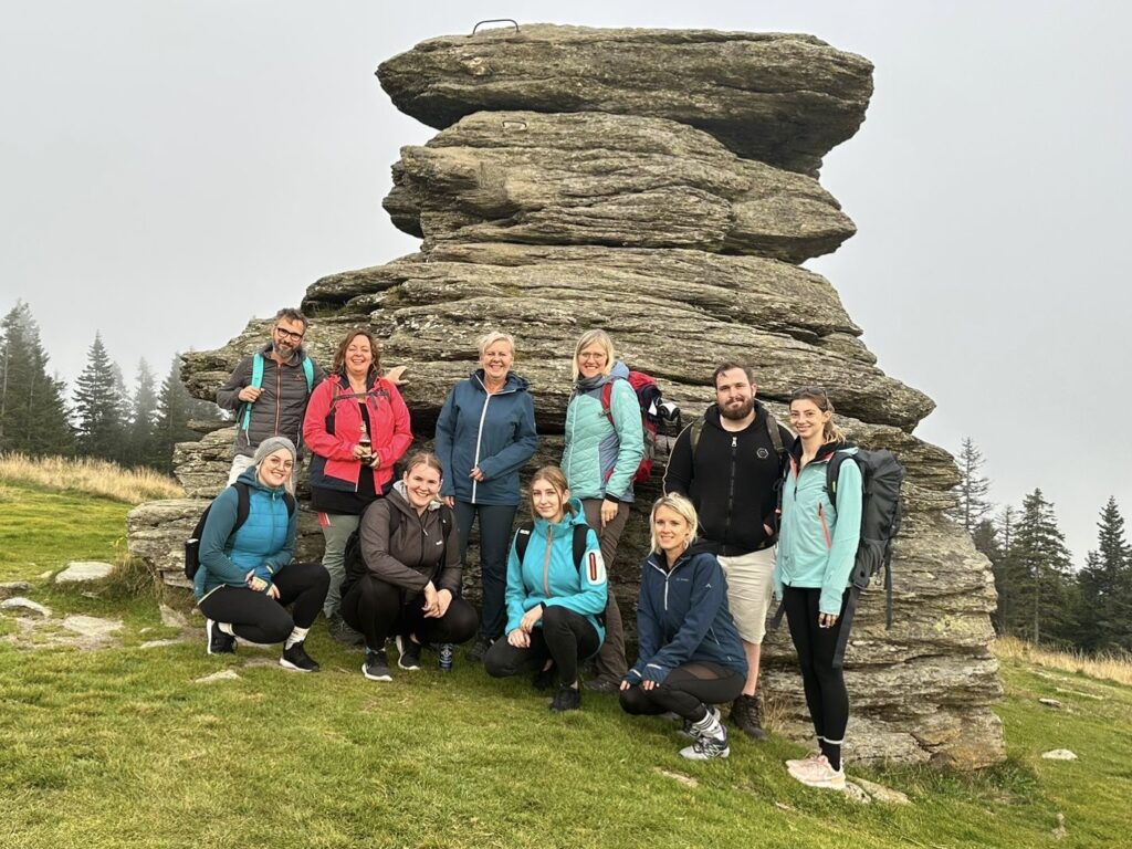 Gemeinsame Wanderung auf den Teufelstein