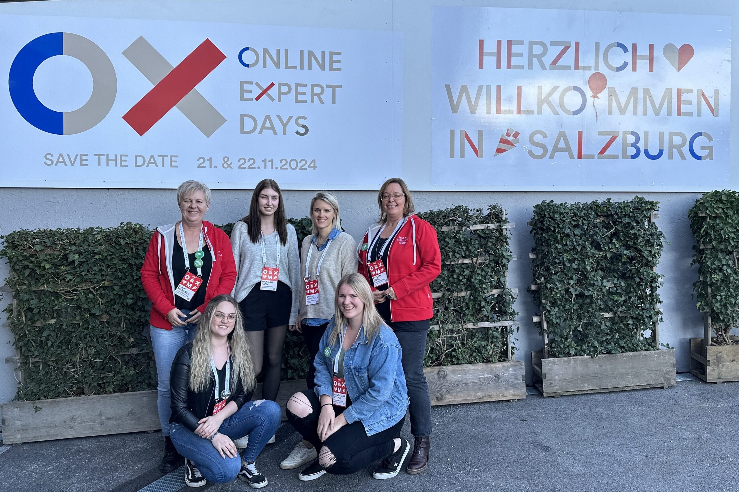 das crosseye Team bei der OMX in Salzburg