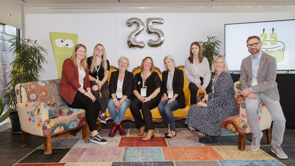 Das Team von crosseye Marketing. Das Team von crosseye Marketing.