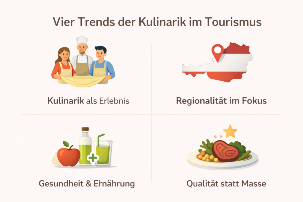 4 Trends der Kulinarik im Tourismus.