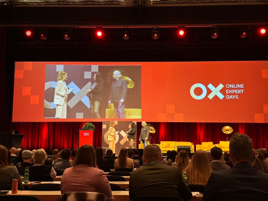 Bühne der OMX in Salzburg.