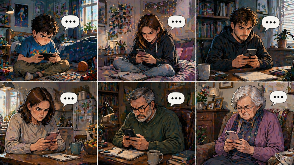 Collage Shitstorm crosseyey Marketing c ChatGPT 1