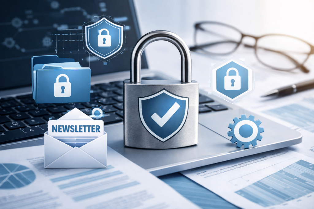 Datenschutz im Newsletter-Marketing.