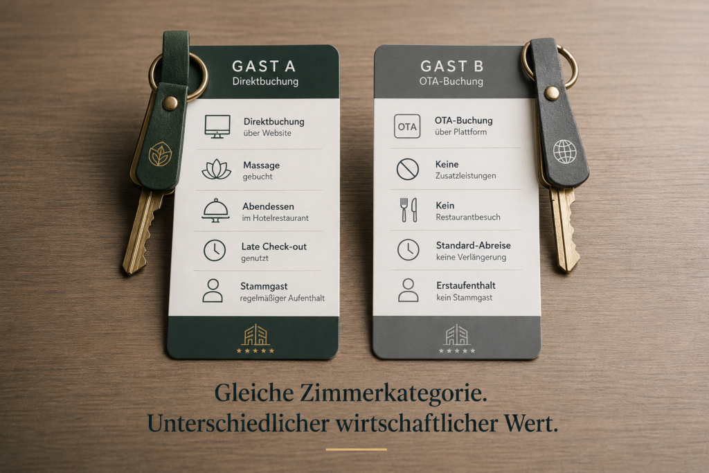 Unterschiedliche Gäste - Unterschiedliche Wertschöpfung. Unterschiedliche Gäste - Unterschiedliche Wertschöpfung.